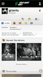 Mobile Screenshot of grzeniu.deviantart.com