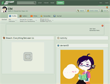 Tablet Screenshot of cilsi.deviantart.com