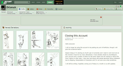 Desktop Screenshot of ehcanuck.deviantart.com