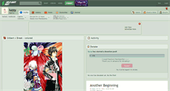 Desktop Screenshot of luzzy.deviantart.com