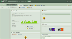 Desktop Screenshot of expansionrobots.deviantart.com