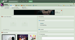 Desktop Screenshot of apnea.deviantart.com
