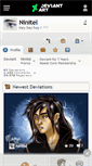 Mobile Screenshot of ninitel.deviantart.com