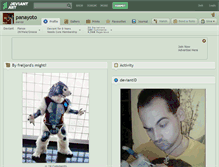 Tablet Screenshot of panayoto.deviantart.com
