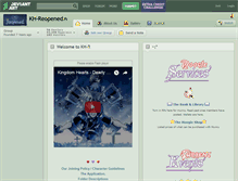 Tablet Screenshot of kh-reopened.deviantart.com