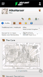 Mobile Screenshot of mikemanser.deviantart.com