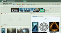 Desktop Screenshot of kitsune-no-arashi.deviantart.com