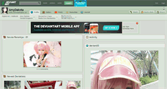 Desktop Screenshot of amydakota.deviantart.com