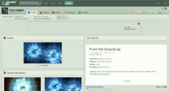 Desktop Screenshot of iron-reaper.deviantart.com