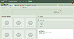 Desktop Screenshot of ik1992.deviantart.com