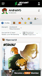 Mobile Screenshot of andresvg.deviantart.com