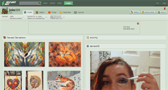 Desktop Screenshot of jules131.deviantart.com