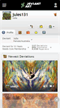 Mobile Screenshot of jules131.deviantart.com