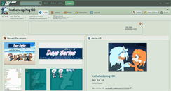 Desktop Screenshot of icethehedgehog100.deviantart.com