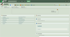 Desktop Screenshot of inesdark.deviantart.com