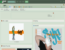 Tablet Screenshot of 3by9.deviantart.com
