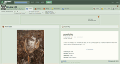 Desktop Screenshot of devinia101.deviantart.com