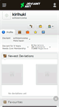 Mobile Screenshot of kirihuki.deviantart.com