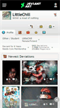 Mobile Screenshot of littlechill.deviantart.com