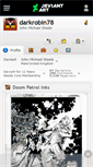 Mobile Screenshot of darkrobin78.deviantart.com