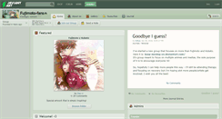 Desktop Screenshot of fujimoto-fans.deviantart.com