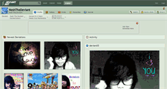 Desktop Screenshot of neshthedeviant.deviantart.com