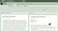 Desktop Screenshot of dspizzy.deviantart.com