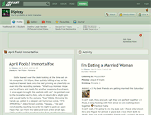 Tablet Screenshot of dspizzy.deviantart.com