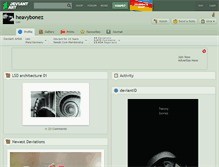 Tablet Screenshot of heavybonez.deviantart.com