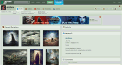 Desktop Screenshot of amitara.deviantart.com