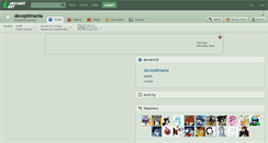 Desktop Screenshot of deceptimania.deviantart.com