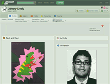 Tablet Screenshot of johnny-lively.deviantart.com