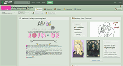Desktop Screenshot of kelleyarmstrongclub.deviantart.com