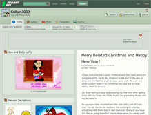 Tablet Screenshot of colhan3000.deviantart.com