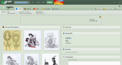 Desktop Screenshot of high04.deviantart.com