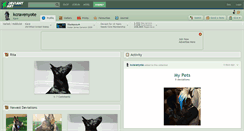 Desktop Screenshot of kcravenyote.deviantart.com