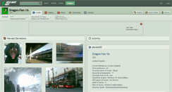 Desktop Screenshot of dragon-fan-16.deviantart.com