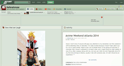 Desktop Screenshot of neferahmose.deviantart.com