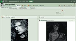 Desktop Screenshot of chemicalssavedme.deviantart.com