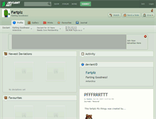 Tablet Screenshot of fartplz.deviantart.com