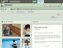 Tablet Screenshot of doikokhano.deviantart.com