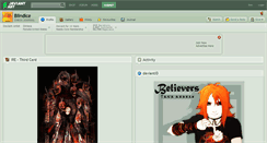 Desktop Screenshot of blindice.deviantart.com
