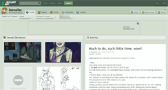 Desktop Screenshot of dannatan.deviantart.com