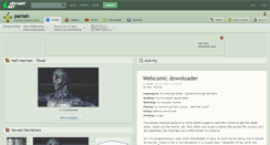 Desktop Screenshot of pantah.deviantart.com