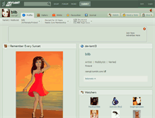 Tablet Screenshot of biib.deviantart.com