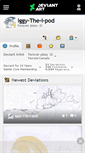 Mobile Screenshot of iggy-the-i-pod.deviantart.com