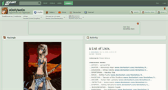 Desktop Screenshot of oooxylaooo.deviantart.com