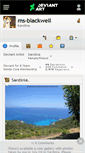 Mobile Screenshot of ms-blackwell.deviantart.com