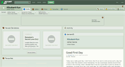 Desktop Screenshot of kitsukami-kun.deviantart.com