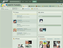 Tablet Screenshot of naruto-tsunade.deviantart.com